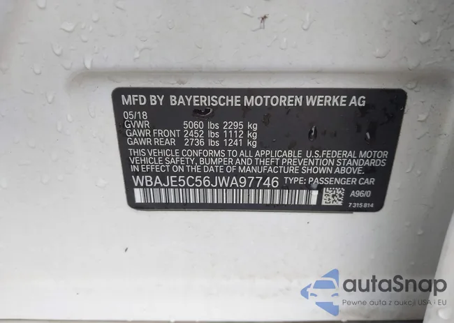 WBAJE5C56JWA97746: 43866521