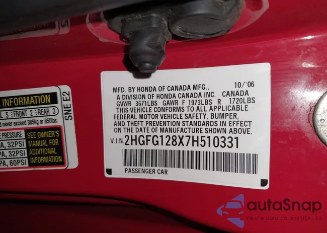 2HGFG128X7H510331: 43866858