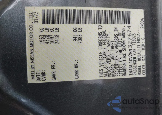 1N4BL4DV2NN327674: 43868033