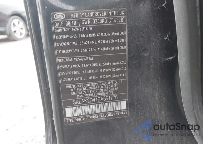 SALAK2D41BA551776: 43867631