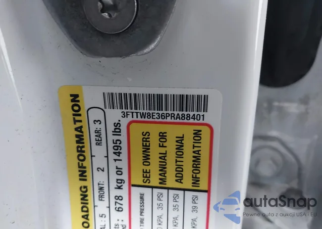 3FTTW8E36PRA88401: 43867685