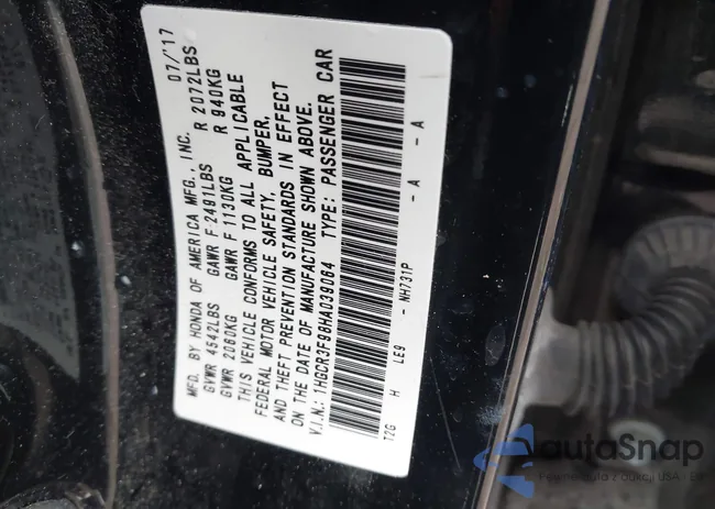 1HGCR3F98HA039064: 43867834