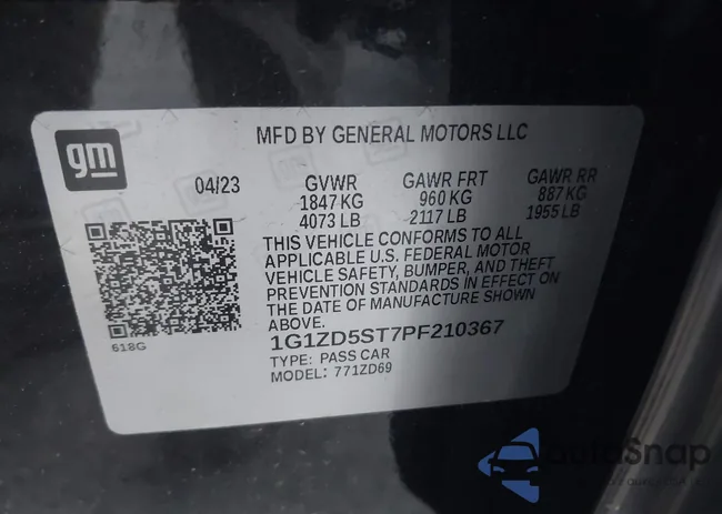 1G1ZD5ST7PF210367: 43868935