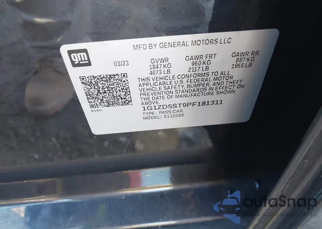 1G1ZD5ST9PF181311: 43869212