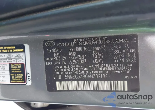 5NMSG3AB0AH382182: 43869213