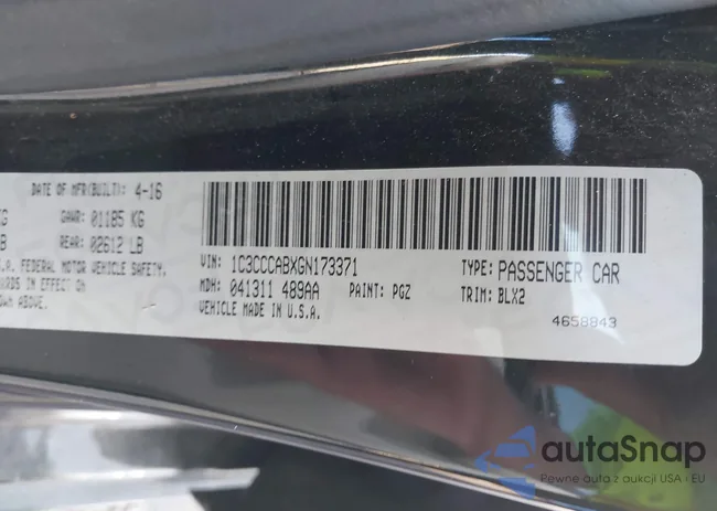 1C3CCCABXGN173371: 43869335