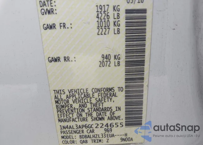 1N4AL3AP6GC224655: 43869342