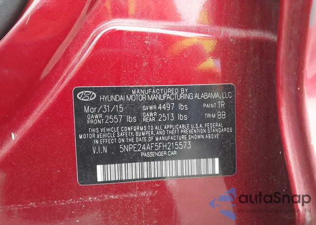 5NPE24AF5FH215573: 43868473