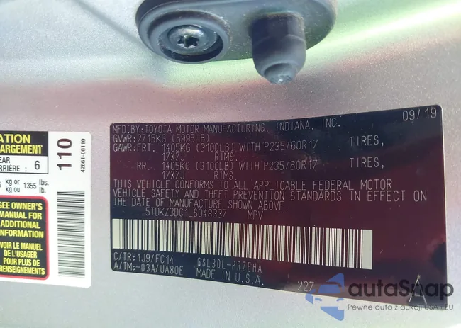 5TDKZ3DC1LS048337: 43868838