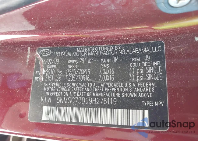 5NMSG73D99H276119: 43869743