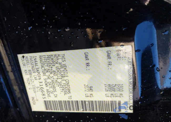 1N4AL3AP0FN316685: 43870871