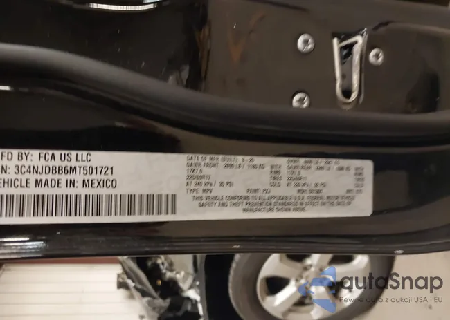 3C4NJDBB6MT501721: 43872062