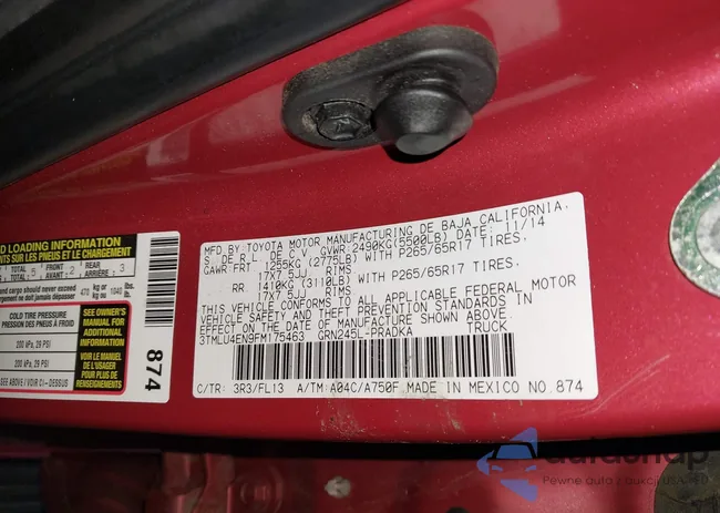 3TMLU4EN9FM175463: 43872092