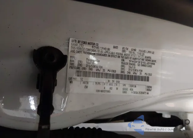 1FADP3F21EL251998: 43872967