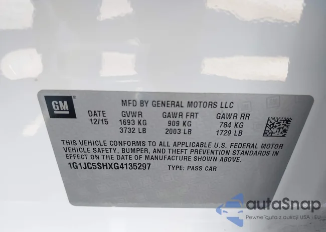 1G1JC5SHXG4135297: 43873159