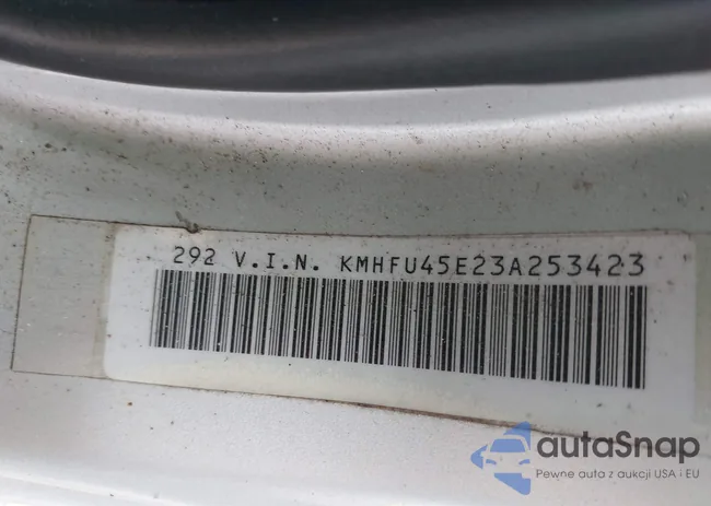 KMHFU45E23A253423: 43873294
