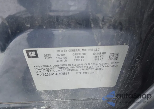 1G1PC5SB1D7190821: 43872532