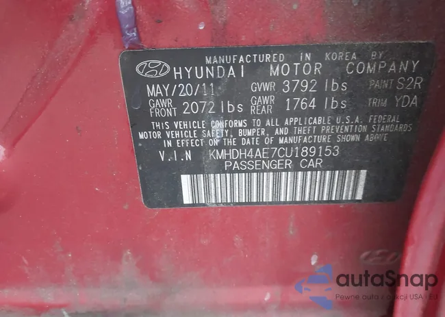 KMHDH4AE7CU189153: 43874374