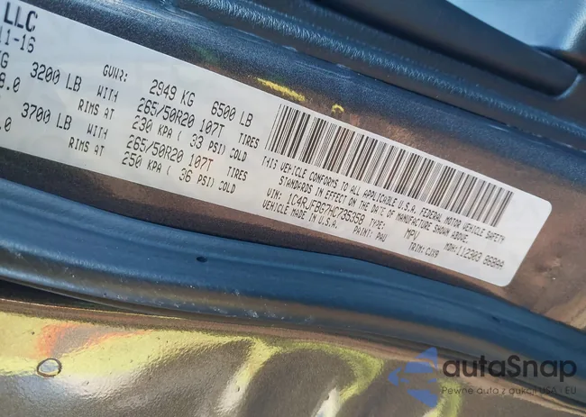 1C4RJFBG7HC735358: 43873682