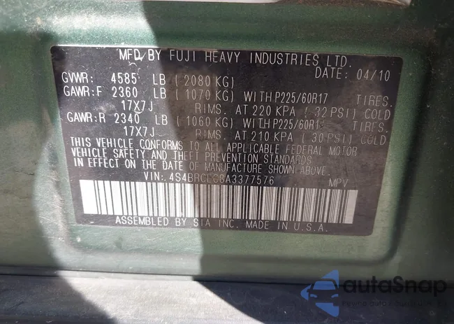 4S4BRCEC8A3377576: 43873722