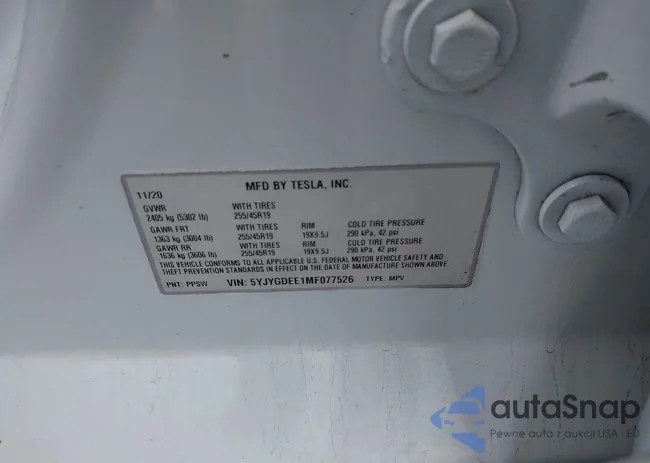 5YJYGDEE1MF077526: 43875046