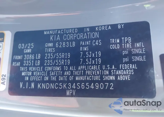 KNDNC5K34S6549072: 43875374