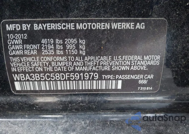 WBA3B5C58DF591979: 43875424