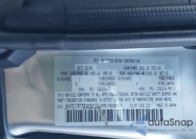 JM1FE17P790402485: 43874490