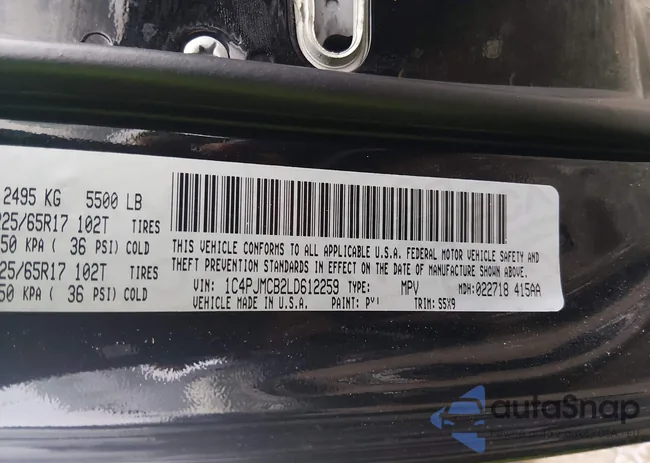 1C4PJMCB2LD612259: 43874792