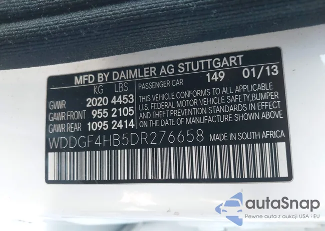 WDDGF4HB5DR276658: 43875559