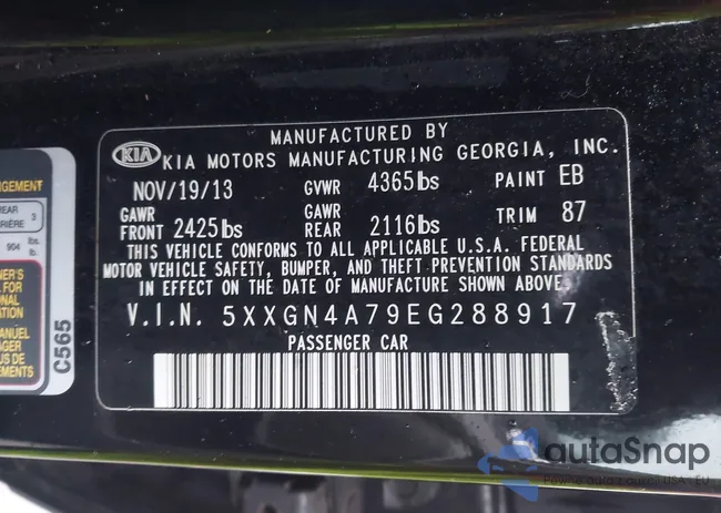 5XXGN4A79EG288917: 43876952