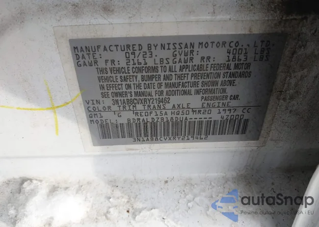 3N1AB8CVXRY219462: 43876550