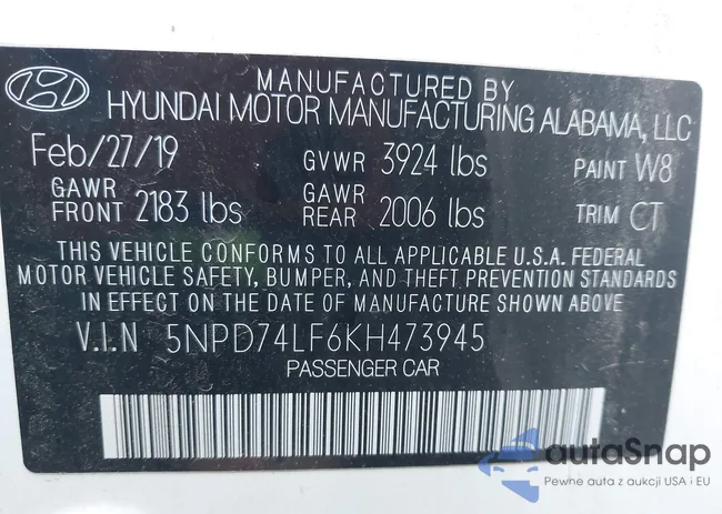 5NPD74LF6KH473945: 43877644