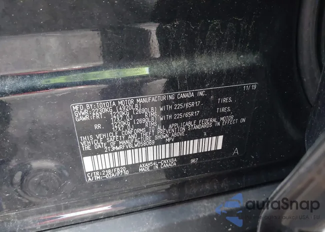 2T3MWRFV6LW058069: 43877649