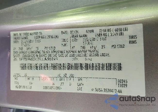 1FTER4EH7LLA58241: 43877693