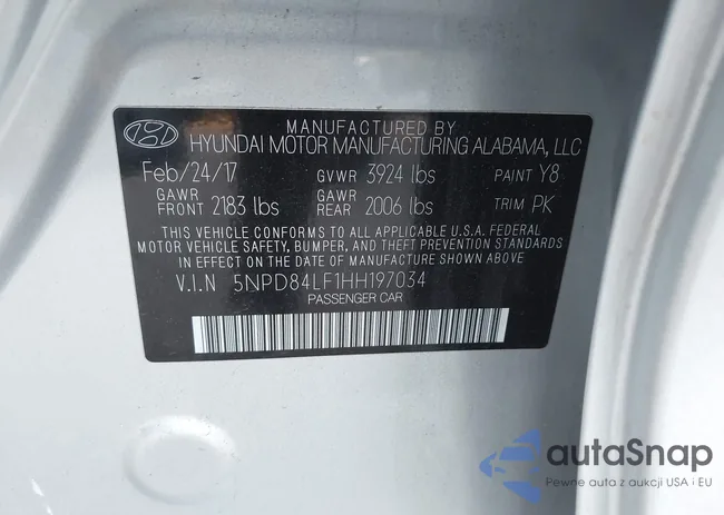 5NPD84LF1HH197034: 43878849