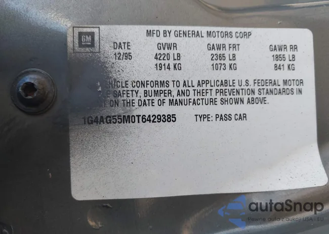 1G4AG55M0T6429385: 43879038