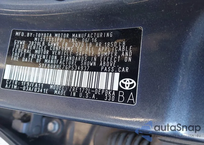 5YFBURHE7GP534937: 43879048