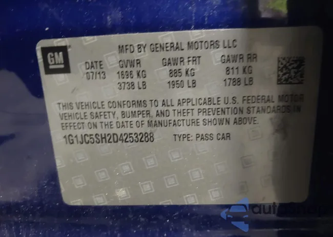 1G1JC5SH2D4253288: 43879050