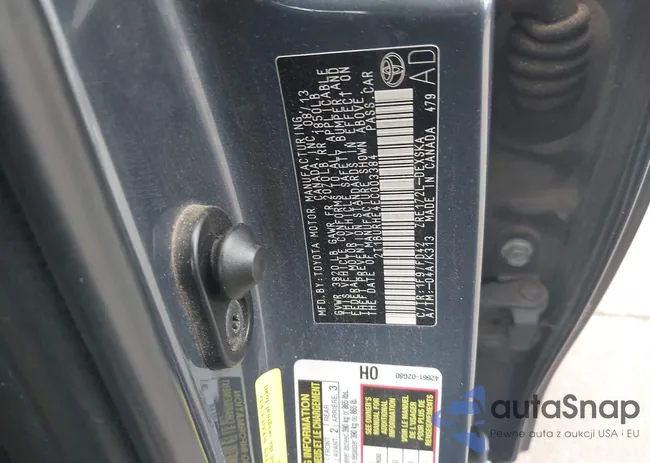 2T1BURHE4EC003384: 43878795