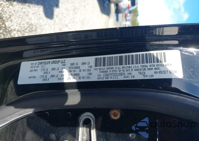 1C6RD7MT3CS125874: 43880085