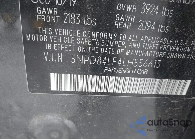5NPD84LF4LH556613: 43880145