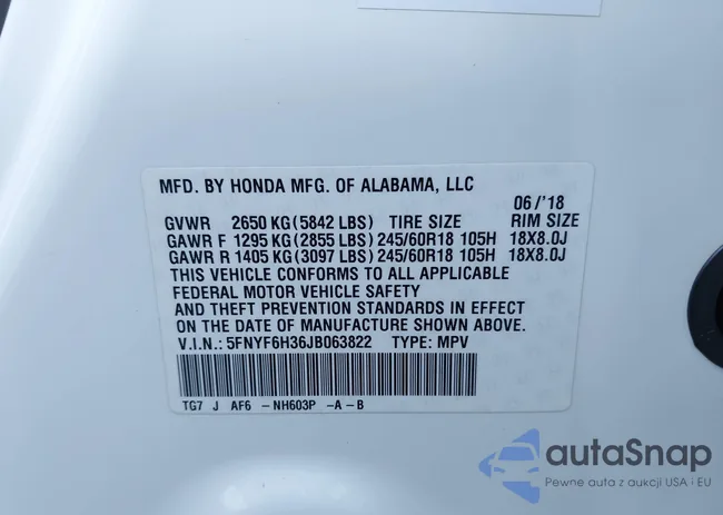 5FNYF6H36JB063822: 43880219