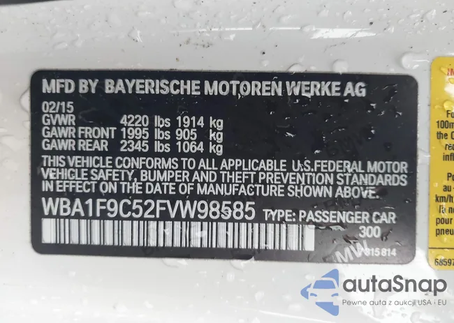 WBA1F9C52FVW98585: 43880264