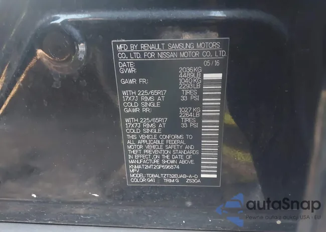 KNMAT2MT2GP696874: 43881115