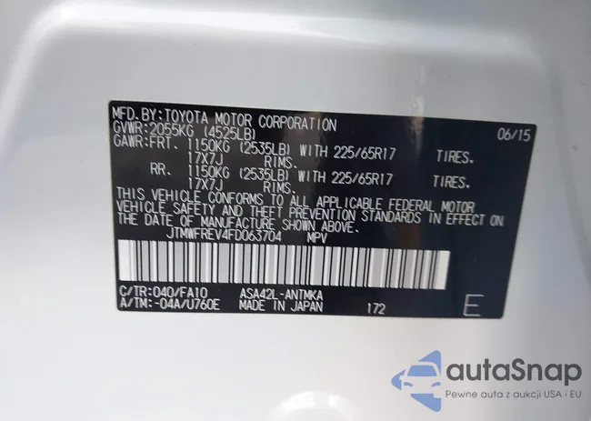 JTMWFREV4FD063704: 43881259