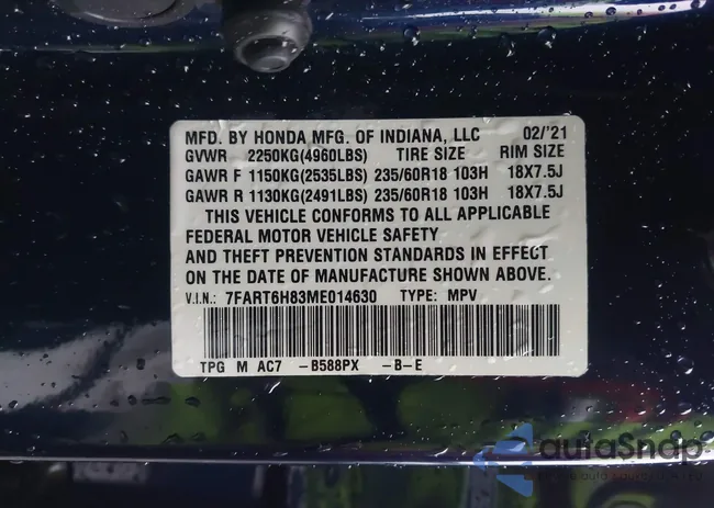 7FART6H83ME014630: 43880591
