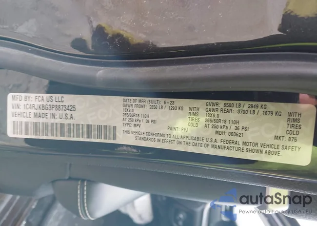 1C4RJKBG3P8873425: 43882148