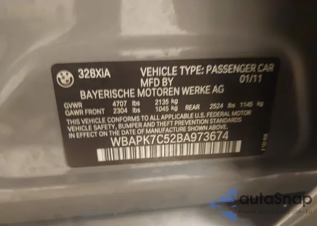 WBAPK7C52BA973674: 43882215