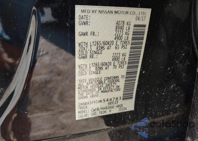 1N6BA1F41HN544783: 43882352